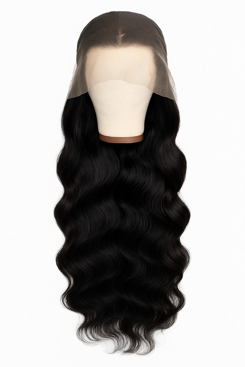 "HD Full Lace Wig in Body Wave with natural hairline - custom wig from LuxHairBox"